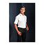 Basic poplin overhemd korte mouw heren wit