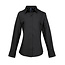 Premier Basic poplin blouse lange mouw dames zwart