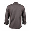Premium koksbuis lange mouw met rits unisex grijs