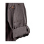 Premium koksbuis lange mouw met rits unisex grijs