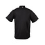 Premium koksbuis korte mouw met rits unisex zwart