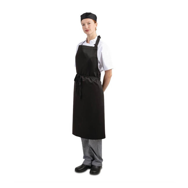 Budget horeca schort unisex zwart