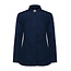 Segers Basic koksbuis dames lange mouw getailleerd navy-blauw