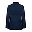 Segers Basic koksbuis dames lange mouw getailleerd navy-blauw