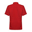 Basic kokshemd heren korte mouw getailleerd rood
