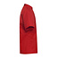 Basic kokshemd heren korte mouw getailleerd rood