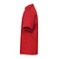 Basic kokshemd heren korte mouw getailleerd rood