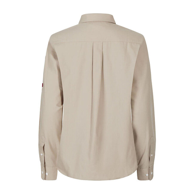 Basic blouse dames beige
