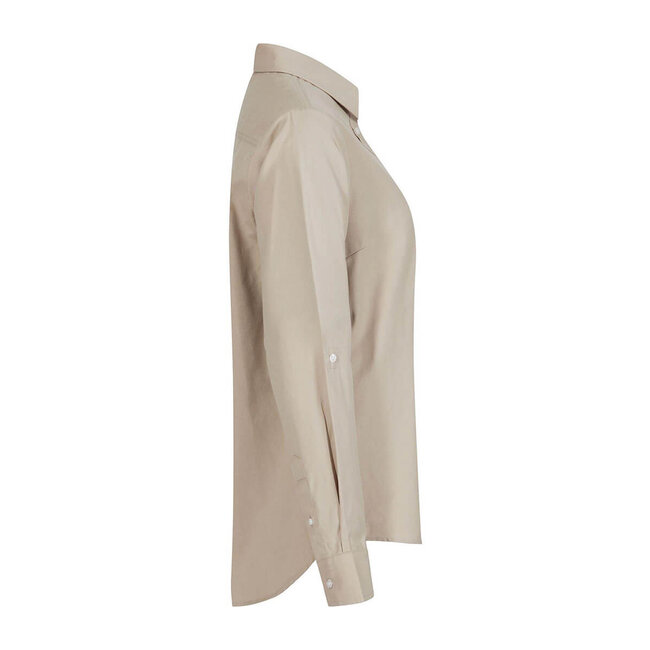 Basic blouse dames beige