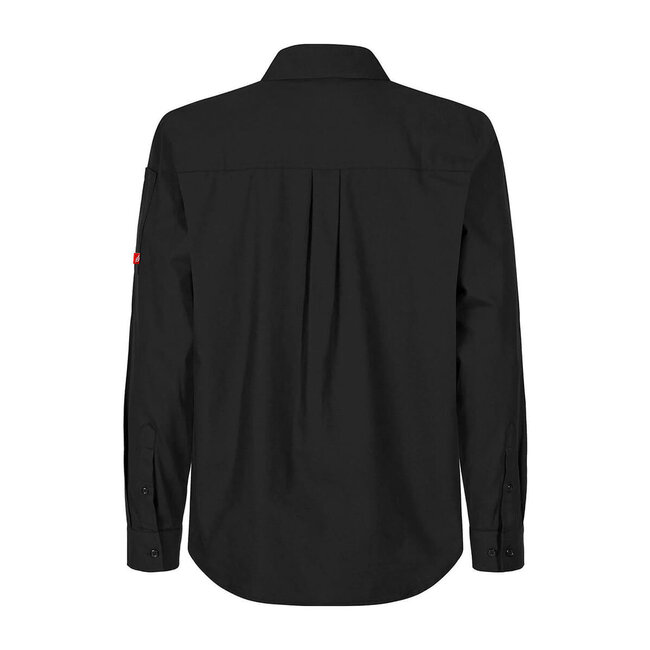 Basic overhemd heren zwart