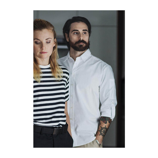 Basic overhemd heren zwart