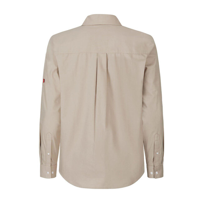 Basic overhemd heren beige