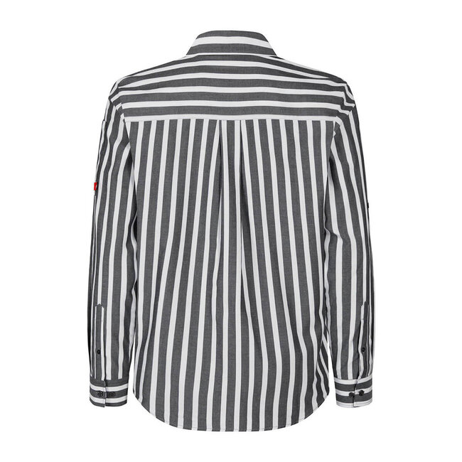 Basic overhemd heren gestreept