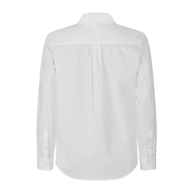 Basic overhemd heren wit