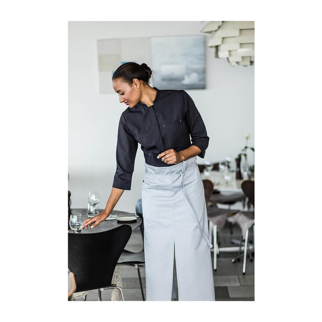 Basic schort unisex lang zwart