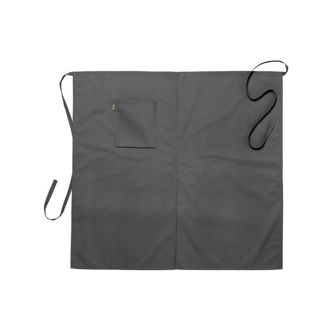 Basic schort unisex lang grijs
