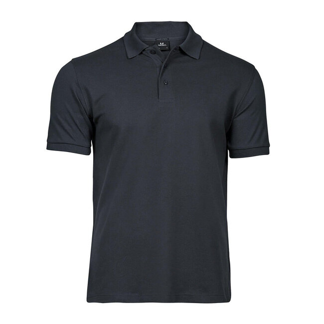 Tee Jays Premium polo Tee Jays korte mouw heren donkergrijs