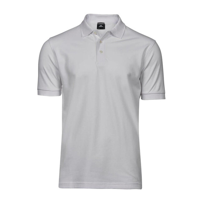 Tee Jays Premium polo Tee Jays korte mouw heren wit