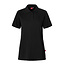 Segers Basic polo getailleerd korte mouw dames zwart