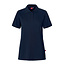 Segers Basic polo getailleerd korte mouw dames navy-blauw