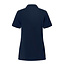 Segers Basic polo getailleerd korte mouw dames navy-blauw