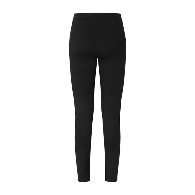Basic tights met tailleband zwart