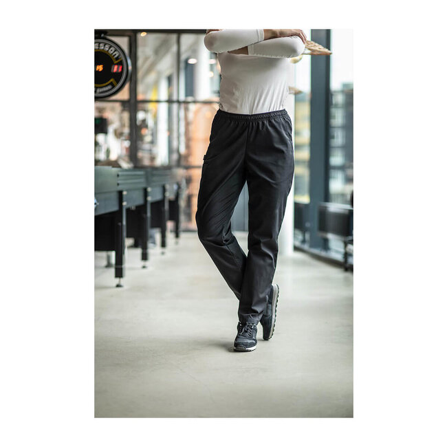 Basic broek unisex navy-blauw