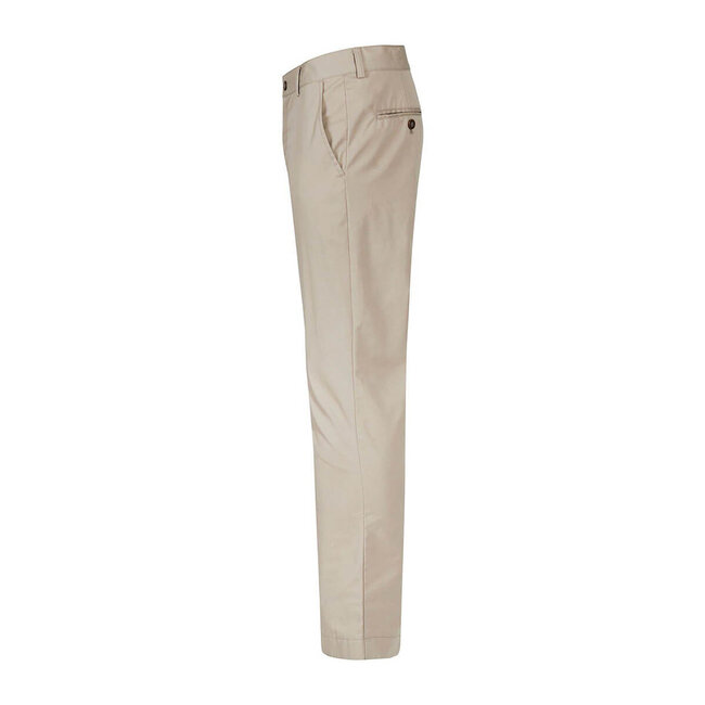 Basic chino broek heren beige