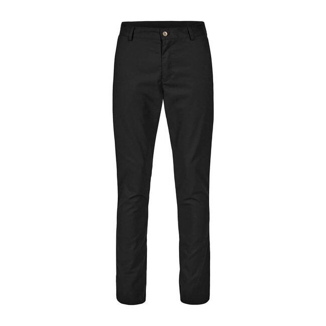 Basic chino broek heren zwart