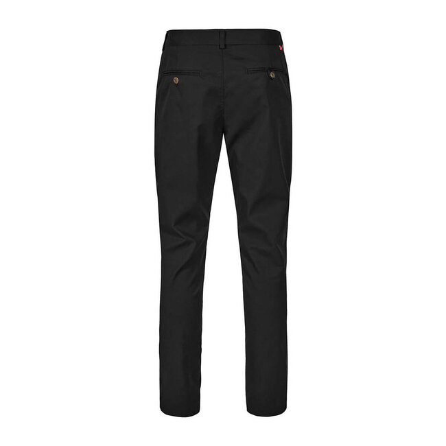 Basic chino broek heren zwart