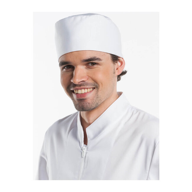 Premium koksmuts bandi unisex wit