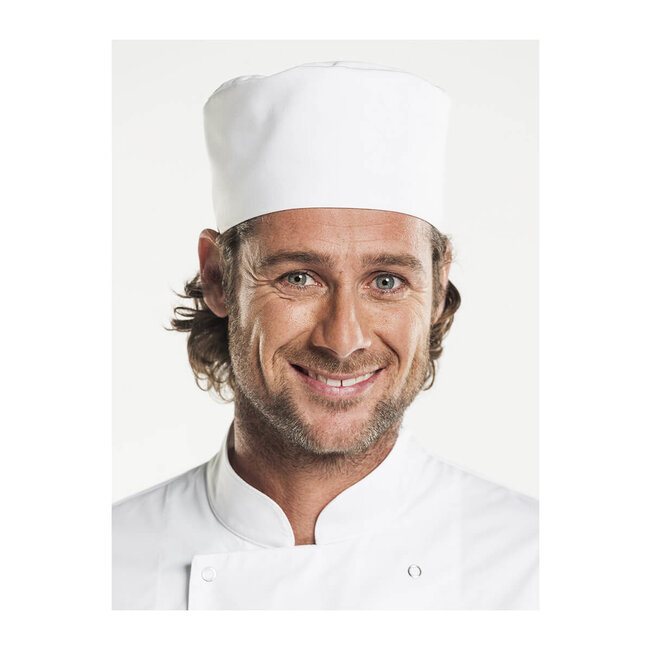 Premium koksmuts bandi unisex wit