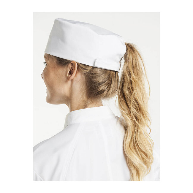 Premium koksmuts bandi unisex wit