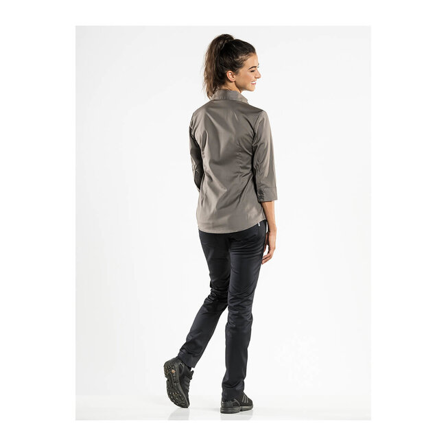 Premium blouse getailleerd dames lichtbruin