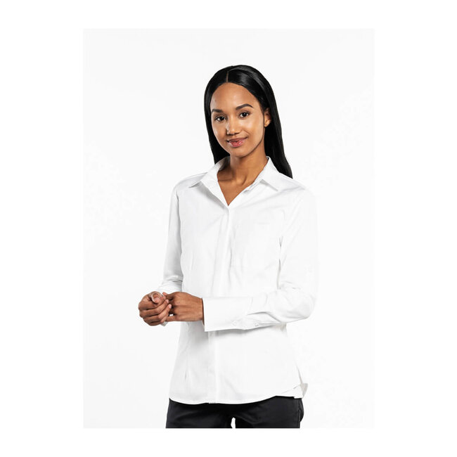 Chaud Devant Premium blouse stretch dames wit