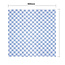 Basic Theedoek geblokt blauw wit