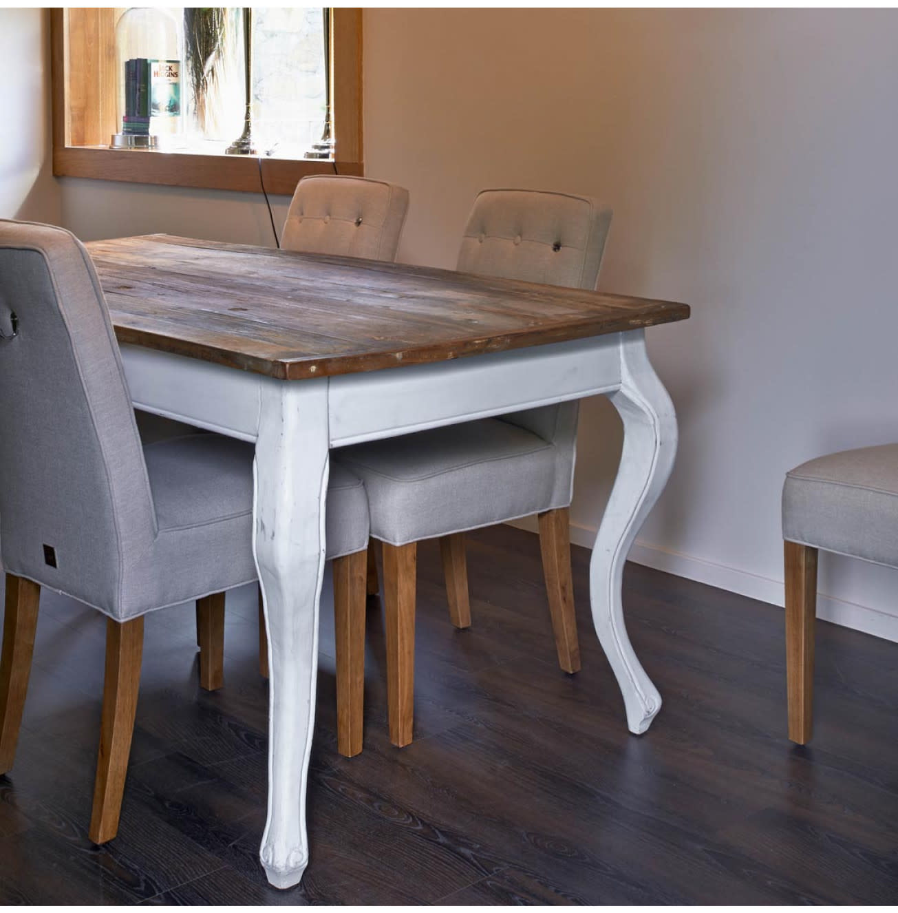 Riviera Maison Driftwood Dining Table 160x90 The Pavilion