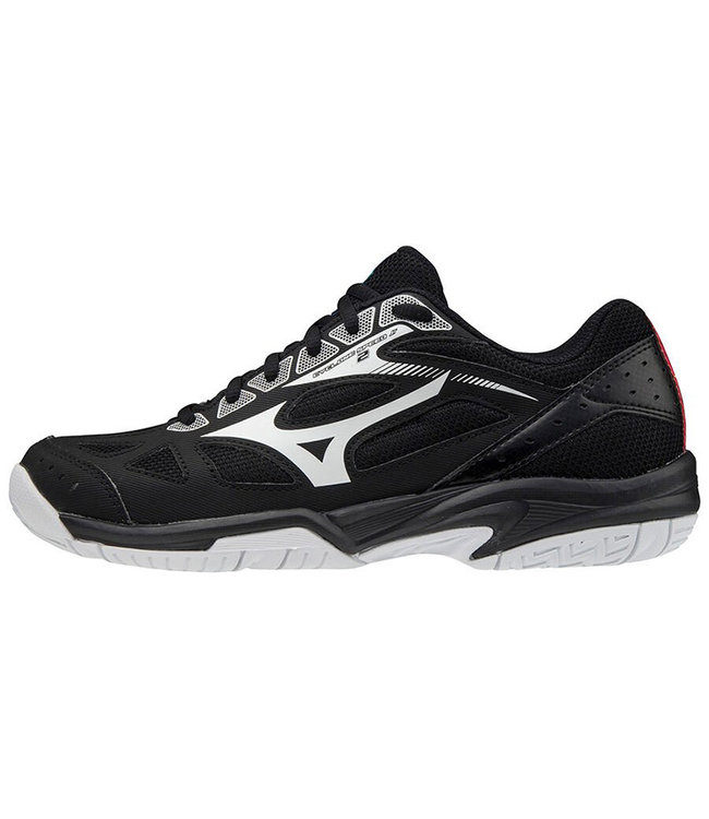 Mizuno Cyclone Speed 2 Junior Zaalschoen Zwart | HockeyXXL - HockeyXXL