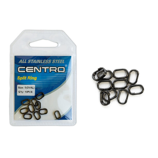 Centro Centro Oval Split Rings - Western Accessories Fishing & Outdoor