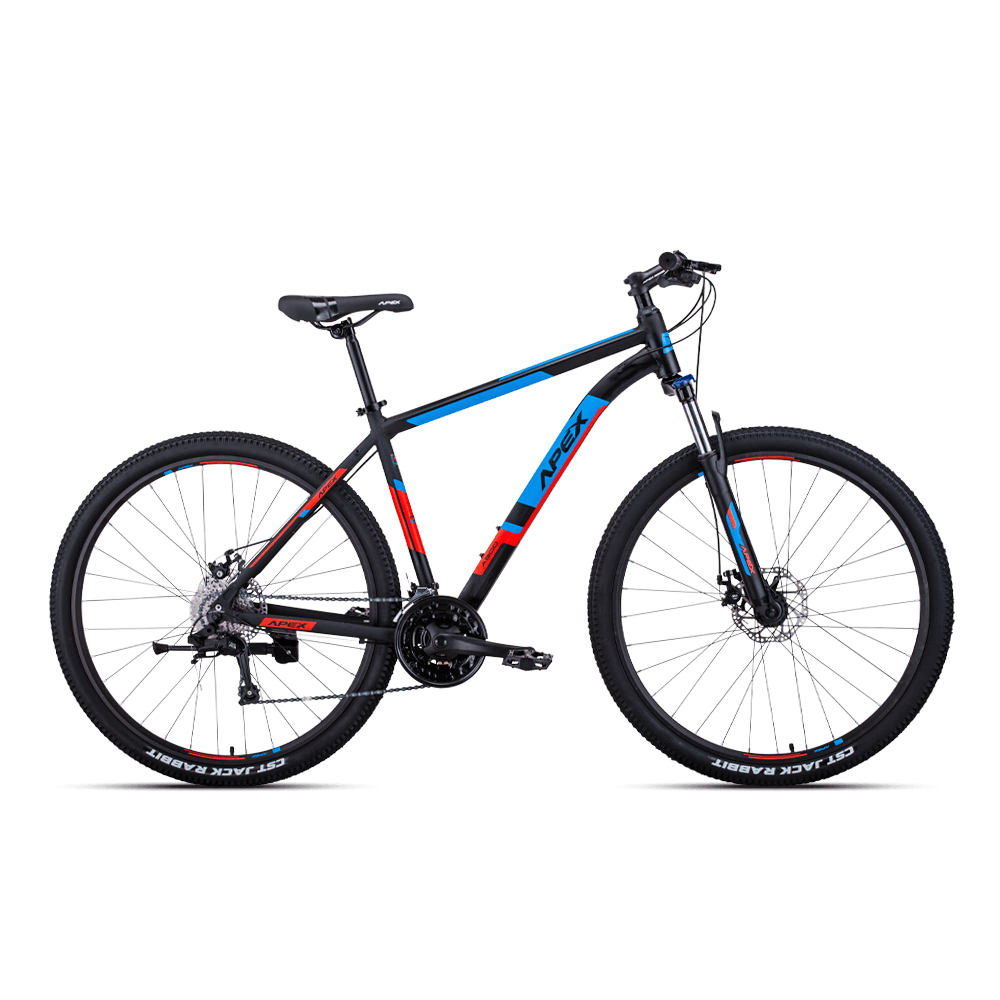 A900 Mens 29 inch Alloy MTB Size L Colour Black Red Wheel Size