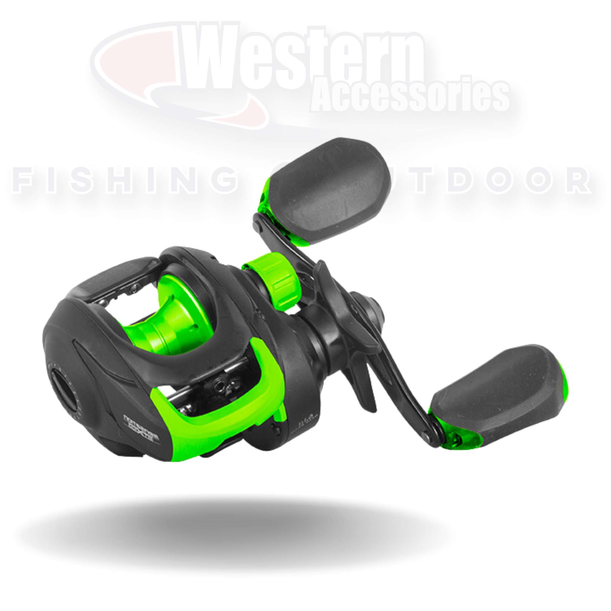Baitcaster Reel Sensation Green - Western Accessories Fishing & Outdoor