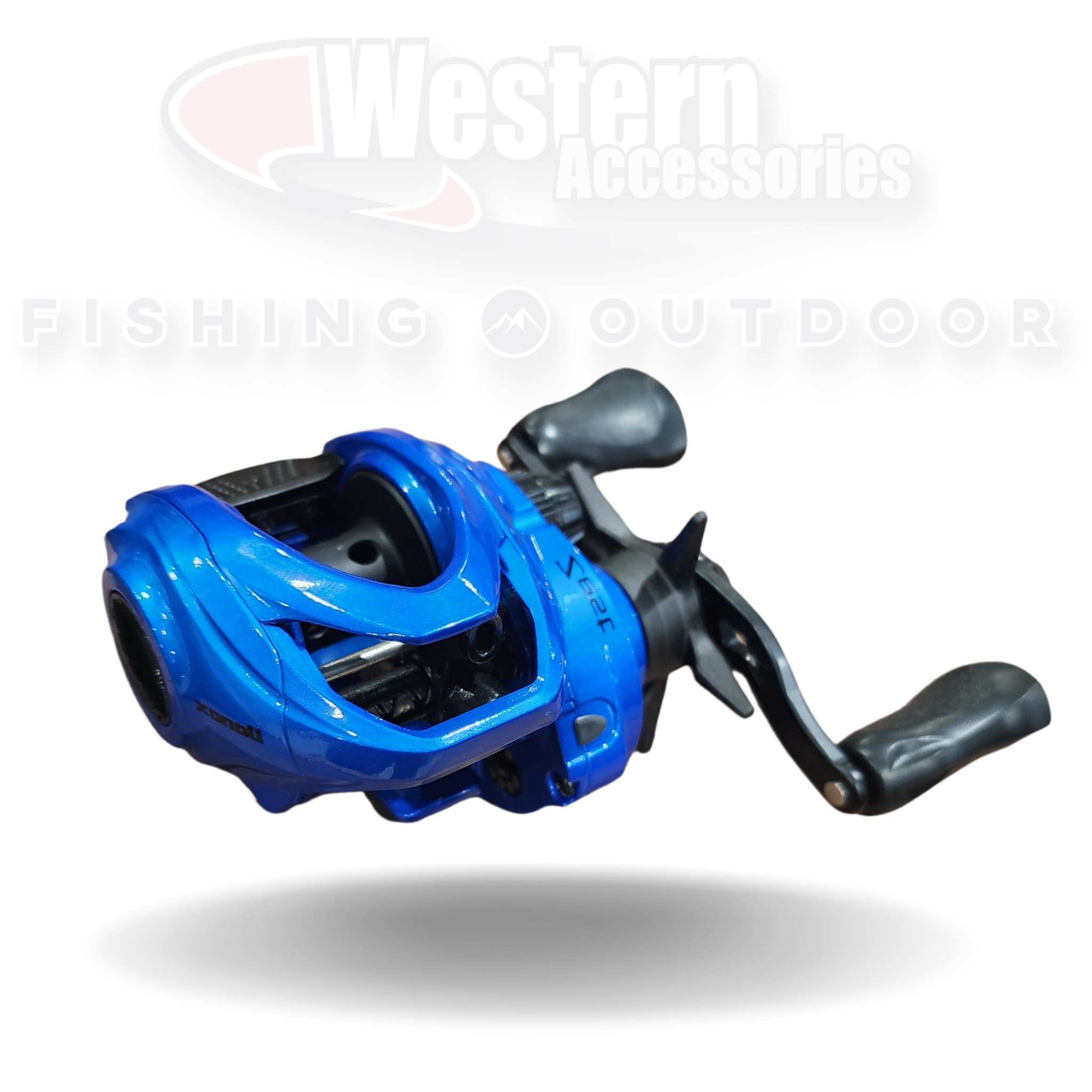 Baitcaster Reel Banax Zest Blue 5BB - Western Accessories Fishing