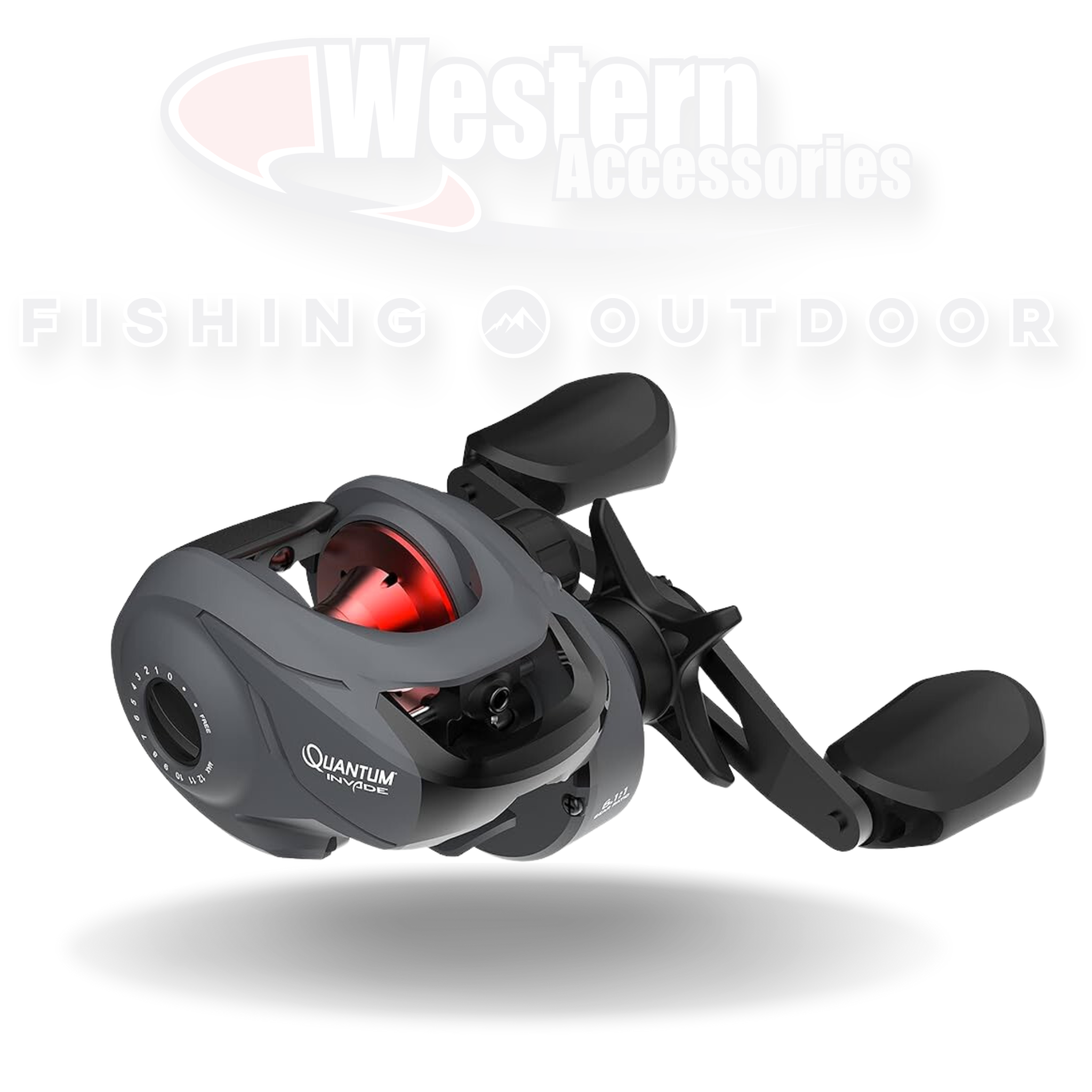 Baitcaster Reel Quantum Invade 100S - Western Accessories Fishing & Outdoor