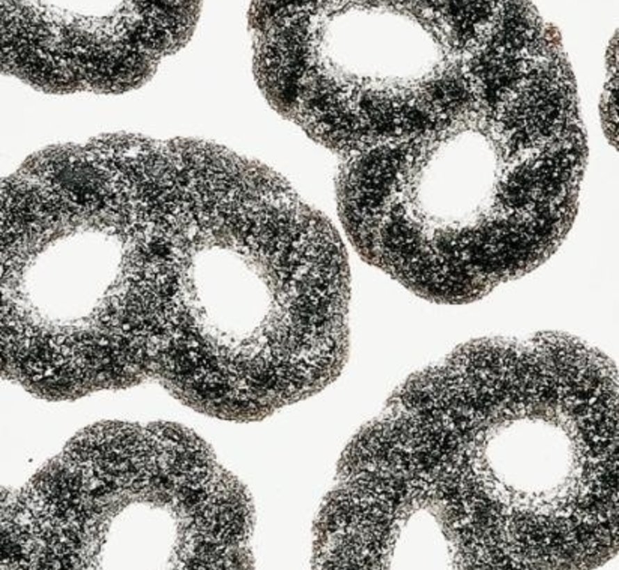 VEGGIE Gesuikerde drop Krakelingen