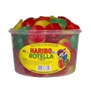 Haribo VEGGIE Rotella Jo-Jo Fruit Haribo Silo 150 Stuks