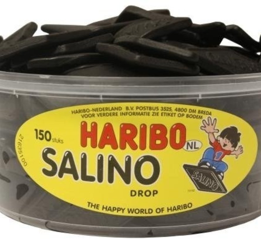 Salino Drop Haribo Silo 150 Stuks VEGGIE
