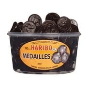 Haribo Medailles Drop Haribo VEGGIE  -Silo 150 Stuks