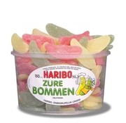 Haribo snoep Zure Bommen VEGGIE- Silo 150 Stuks