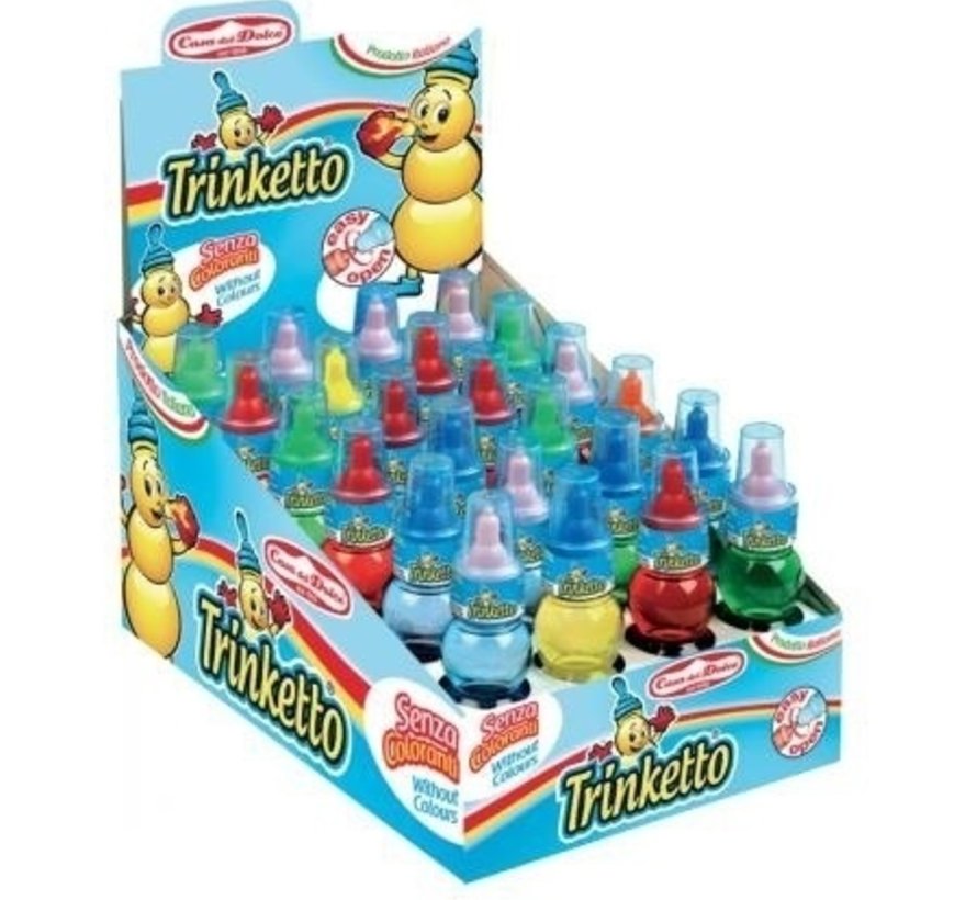 Trinketto Colour -Doos 24 Stuks