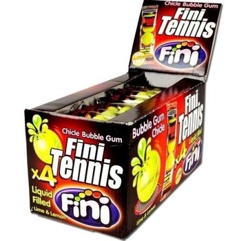 Fini Tennisballen Kauwgom 4 Pack -Doos 50 Stuks